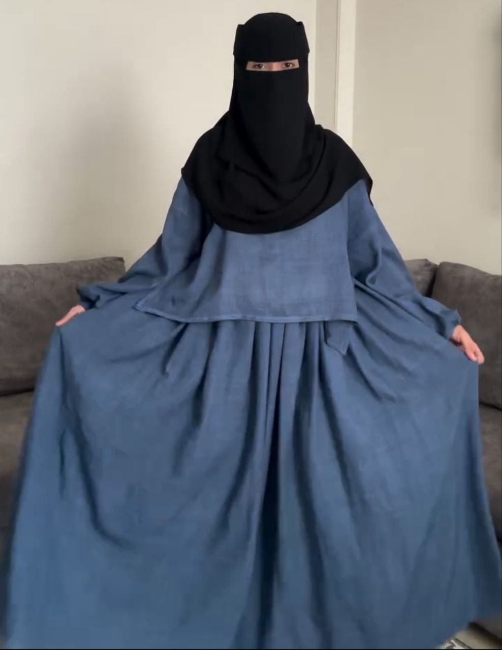 طقم تونيك مع تنورة شرعية