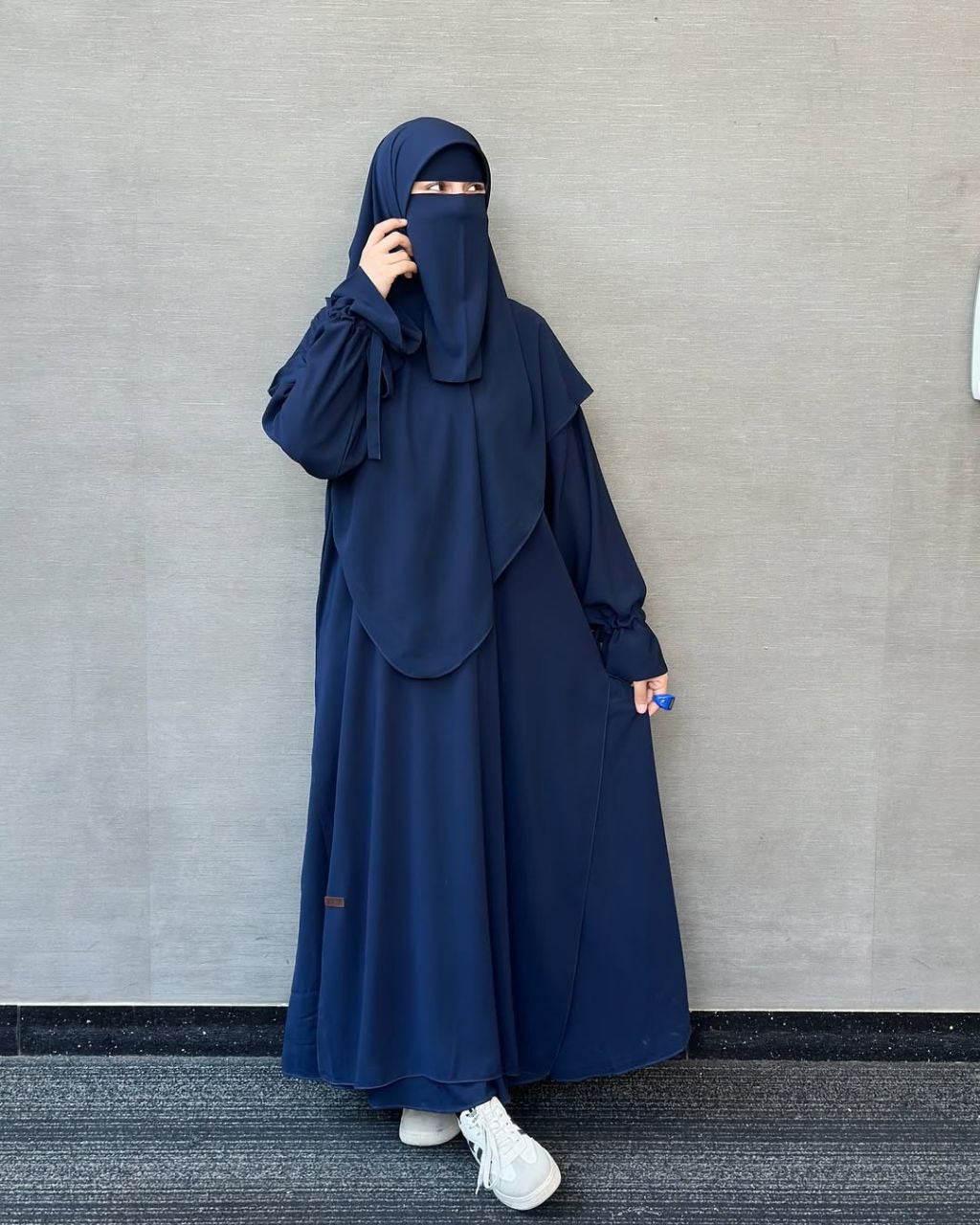 حجاب شرعي + نقاب مجاني