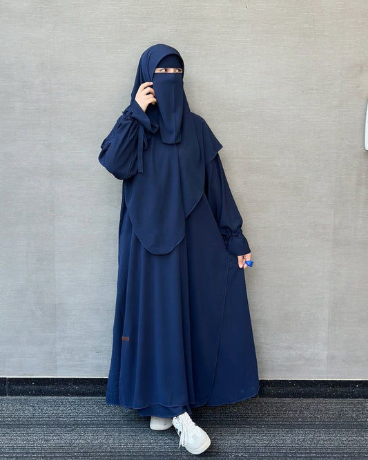 حجاب شرعي + نقاب مجاني